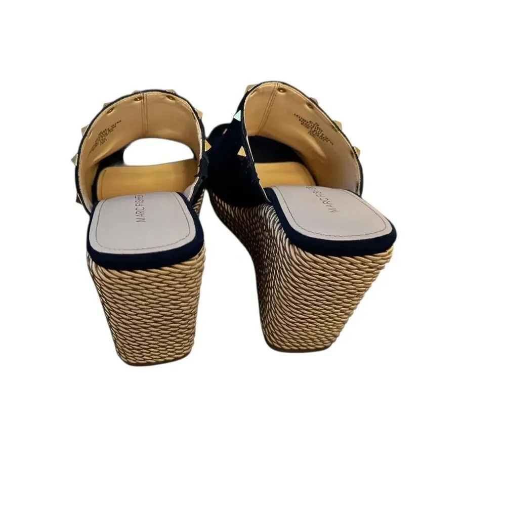Marc-fisher Women's Blue and Navy Sandals